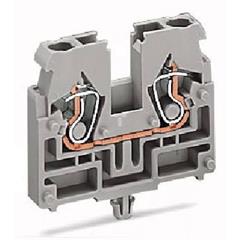 Złączka 2-przewodowa wewnętrzna 2,5mm2 jasnoszara 869-319