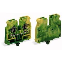 Złączka 2-przewodowa końcowa 2,5mm2 żółto-zielona 869-337