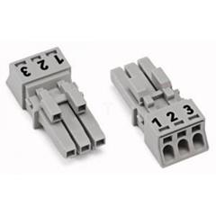 Gniazdo 3-torowe szare WINSTA MINI 890-243 