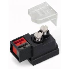 Moduł zasilający 2-torowy czarny WINSTA IDC 893-121