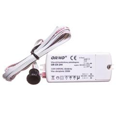 Włącznik bezdotykowy jednobiegowy 250W 110-240V IP20 biały OR-CR-244