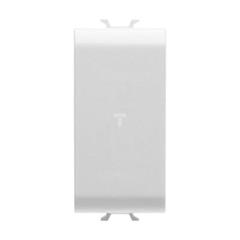 Zaślepka 1 moduł biała GW10195