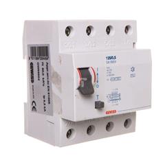 Wyłącznik różnicowoprądowy 4P 125A 0,5A typ AC SD GW95604