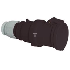 Gniazdo przenośne TE z zintegrowanym zadławieniem MULTI-GRIP 63A 4p 500V 7h IP44 3152