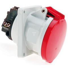 Gniazdo tablicowe skośne 63A 5p 400V 6h IP44 12567