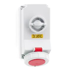 Gniazdo stałe QC z wył. i blok. 16A 5p 400V 6h IP67 16041