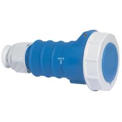 Gniazdo przenośne QUICK-CONNECT TE Plus z zintegrowanym zadławieniem MULTI-GRIP 32A 3p 230V 6h IP67 31244