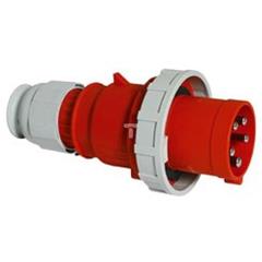 Wtyczka QUICK-CONNECT TE Plus z zintegrowanym zadławieniem MULTI-GRIP 63A 4p 400V 6h IP67 210762