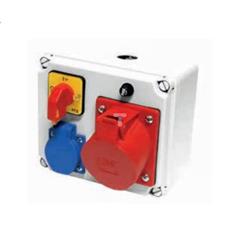 Rozdzielnica stacjonarna typu Koło M25 32/5 GSxTOPIK 10A R.0-1 32A 3P 9769225W