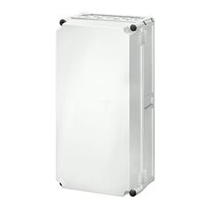 Skrzynka z zawiasami 315x600x214mm pokrywa nieprzezroczysta IP65 Mi 89411 HPL00170