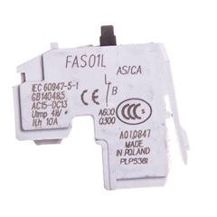 Styk pomocniczy 1R montaż z lewej strony /do wyłączników FD, FE, FG/ FAS01L 430828