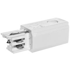 Końcówka zasilająca prawa biała 150091.00111