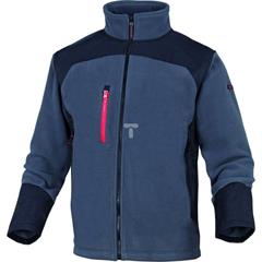 Bluza z polaru poliestru 350 g/m2 S szaro-czarna BRIGHGRPT