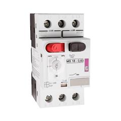 Wyłącznik silnikowy 3P 0,12kW 0,4-0,63A MS18 004600343
