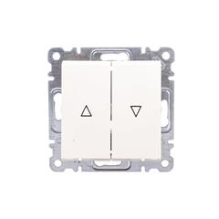 LUMINA2 Przycisk żaluzjowy kremowy WL0321