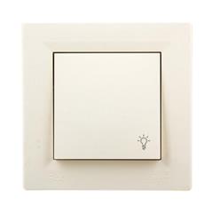 ASFORA Przycisk światło IP44 kremowy EPH0900223