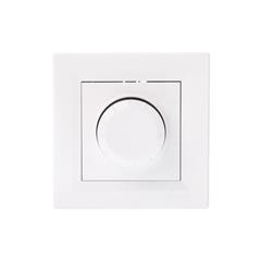 ASFORA Ściemniacz obrotowy RL z funkcją łącznika schodowego z podświetleniem biały EPH6500121