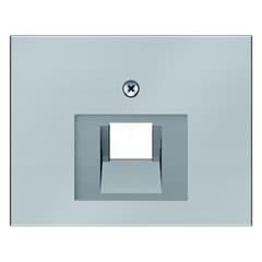 K.5 Element centralny do gniazda UAE RJ11 RJ12 RJ45 kat.3, 5e, 6 45st stal szlachetna nierdzewna 14077004