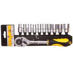 Klucze nasadowe 1/2 cala /zestaw 11szt./ 38D652