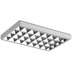 Oprawa awaryjna 4x18W G13 2h IP20 Ikl. dwuzadaniowa SQUARE N AT 2J autotest 9453