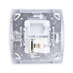 TON Gniazdo komputerowe pojedyncze kat. 5e FOREX biały GPK-1C/F/00