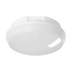 Plafoniera CORAL SMD LED 10W 230V IIkl. IP44 IK10 4000K pierścień czarny/ HV 225567/HV