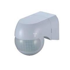 Czujnik ruchu PIR 180st. IP44 800W mini biały OR-CR-242