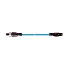 Przewód przyłączeniowy IE-5-M12D-S-10-P-2-26-7-RJ45 2x2xAWG26 2171113 /10m/