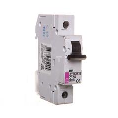 Wyłącznik nadprądowy 1P C 50A 6kA AC ETIMAT10 002131721