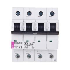 Wyłącznik nadprądowy 3P+N C 63A 6kA AC ETIMAT10 002136722