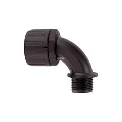 Dławnica kątowa do węża osłonowego M20 SILVYN FPAG 90° 20x1,5/3 czarna 55507075