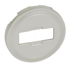 CELIANE Plakietka do gniazda teleinformatycznego SUB D9 tytan 068515