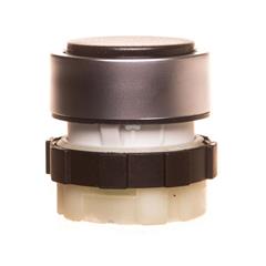 Przycisk czarny bez samopowrotu 22mm IP67 pierścień czołowy aluminium BE-B3D-SW-0000000