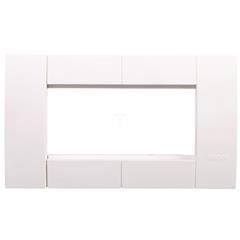 Ramka podwójna 45x45 biała do kanałów osprzętowych GT4529010