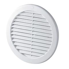 Kratka wentylacyjna fi 150mm biała siatka TRU18K