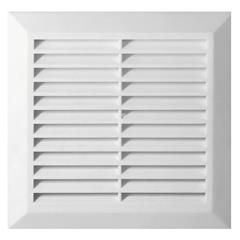 Kratka wentylacyjna 137x137mm biała T40