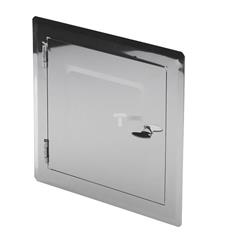 Drzwiczki rewizyjne nierdzewne 140x140mm białe DMNW50