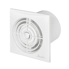Wentylator wyciągowy fi 100 8W 102m3/h 230V IPX4 biały wył. czasowy, czujnik wilgoci SILENCE WZ100H