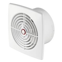 Wentylator wyciągowy fi 125 16W 175m3/h 230V IPX4 biały włącznik pociągany RETIS WR125W E00078 WR125W