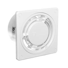 Wentylator wyciągowy fi 100 10W 80m3/h 230V IPX4 biały RING E0007848 WWR100