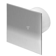 Wentylator wyciągowy fi 100 14W 94m3/h 230V IPX4 stal wył. czasowy, czujnik wilgoci TRAX WTI100H