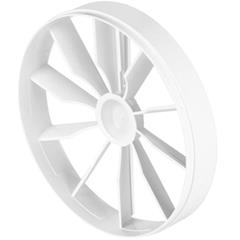 Zawór zwrotny wentylatora fi 120 biały ZZ120