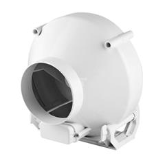 Wentylator promieniowy fi 100 56W 240m3/h 230V IP44 biały E0007848W WP100
