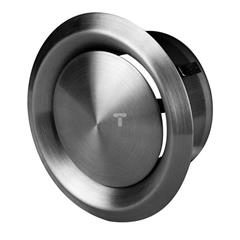 Anemostat metalowy nierdzewny fi 100 AUN100