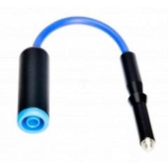 Adapter napięciowy z gwintem M4/M6 niebieski WAADAM4M6BU