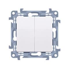 Simon 10 Łącznik świecznikowy 10AX IP20 biały CW5.01/11 WC-W5xxxxx-01-11xx