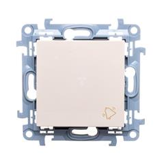 Simon 10 Przycisk /dzwonek/ kremowy CD1.01/41 WC-D1xxxxx-01-41xx