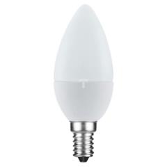 Żarówka LED świecowa 230V 5W E14 400lm C37 3000K 25000h LED-2705