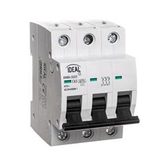 Wyłącznik nadprądowy 3P C 63A 6kA AC KMB6-C63/3 23166