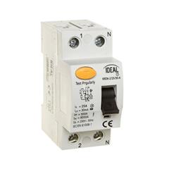 Wyłącznik różnicowoprądowy 2P 25A 0,03A typ A KRD6-2/25/30-A 23188